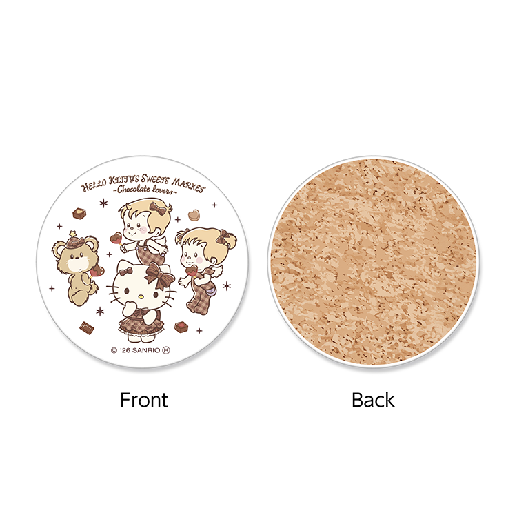 Sanrio Lullaby Lovables Dolomite Water-Absorbing Coaster - Dolomite Water-Absorbing Coaster