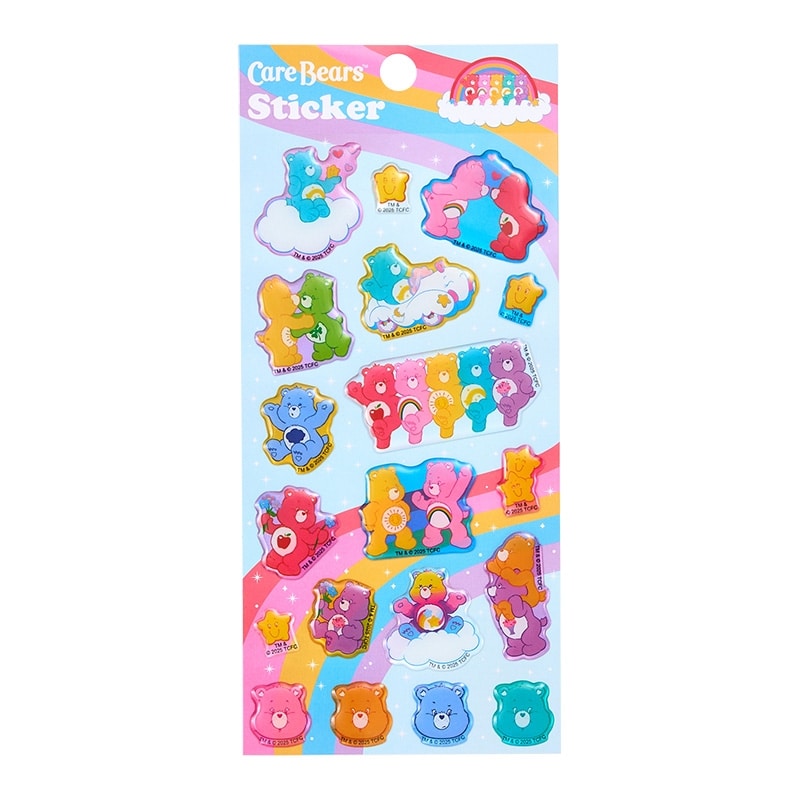 Care Bears Puffy Sheet Sticker