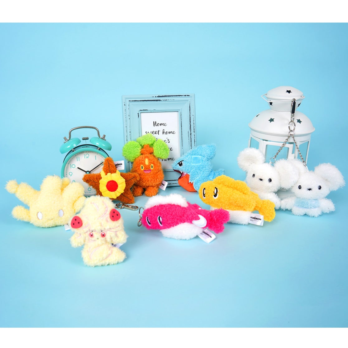 Korea Exclusive| Pokémon Milcery Flat Plush Keychain