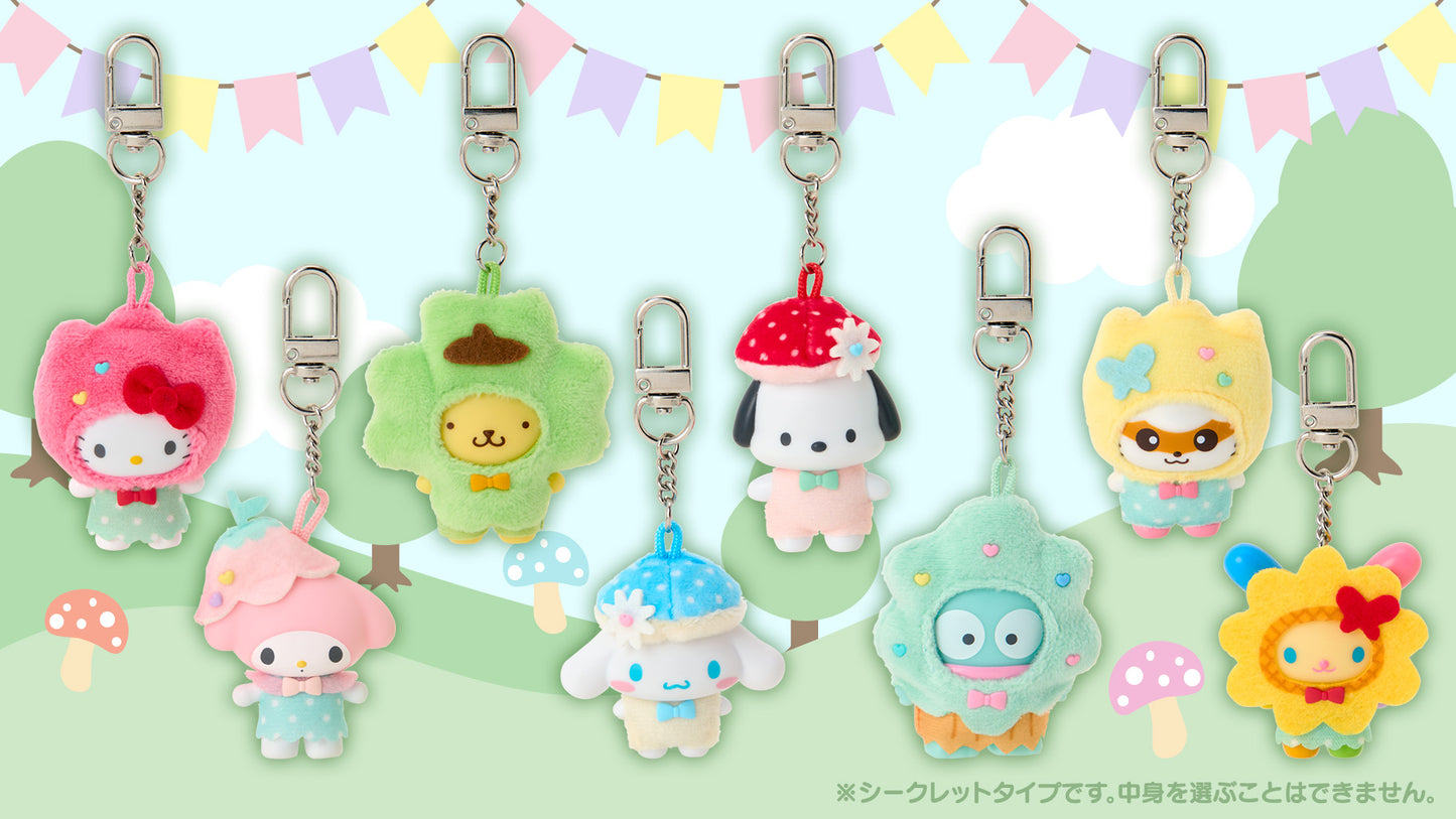 Sanrio Characters Secret Keychain Forest Friends Chibitomo Series