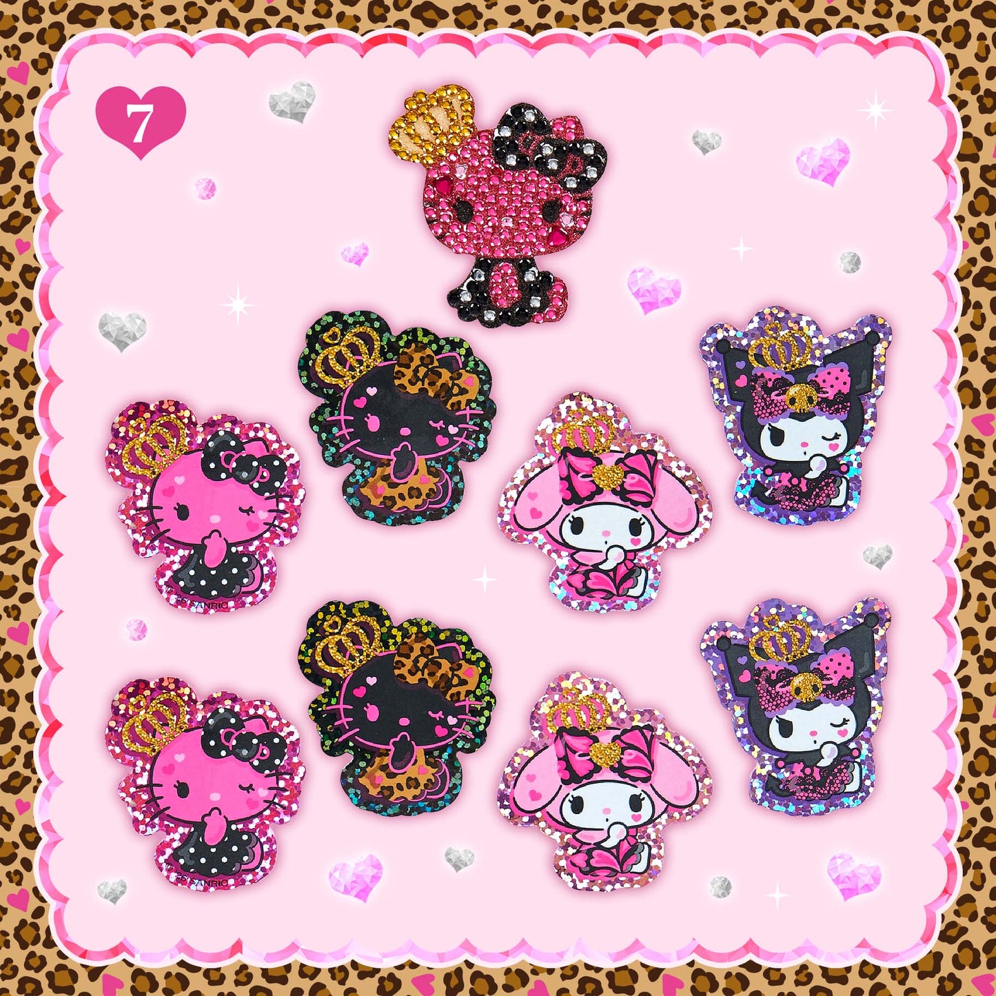 Sanrio Gyaru MAX Sticker Set