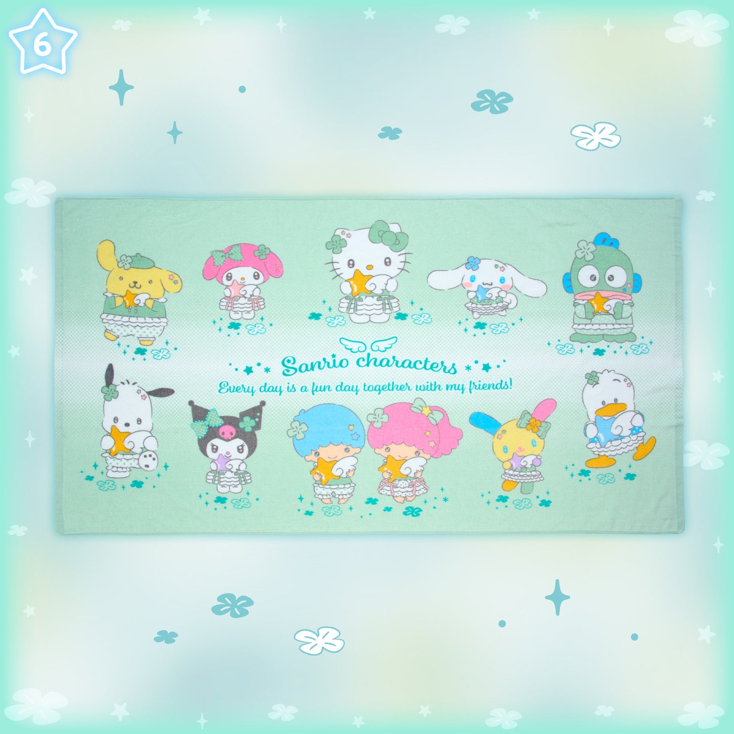 Sanrio Sparkling Wish Big Towel