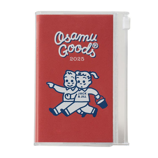 OSAMUGOODS 日本製筆記本手帳本2025calendar