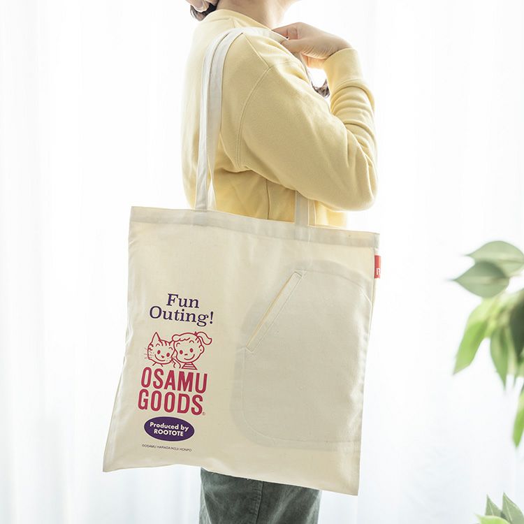 [預定日本1月中發貨]OMUGOODS 口袋環保袋