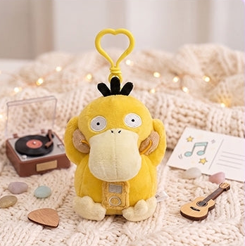 Korea｜ Pokémon Psyduck Headset Plush Keyring