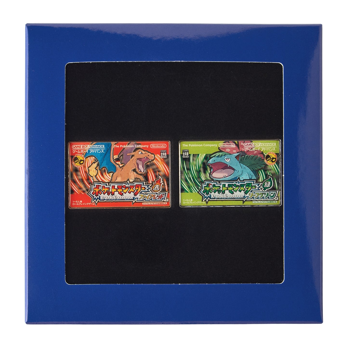 Pokémon FireRed & LeafGreen Package Pins