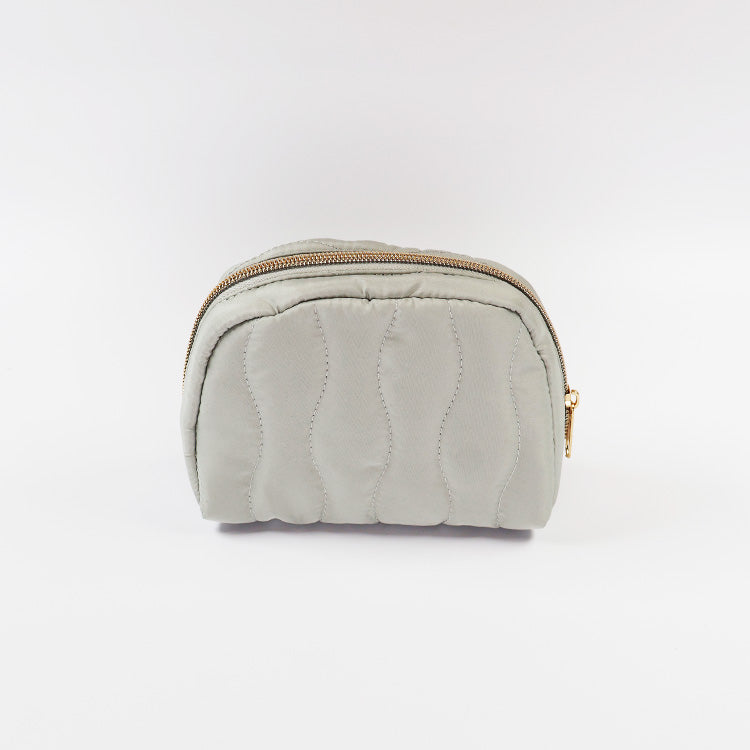 Suica's Penguin Quilted Round Pouch