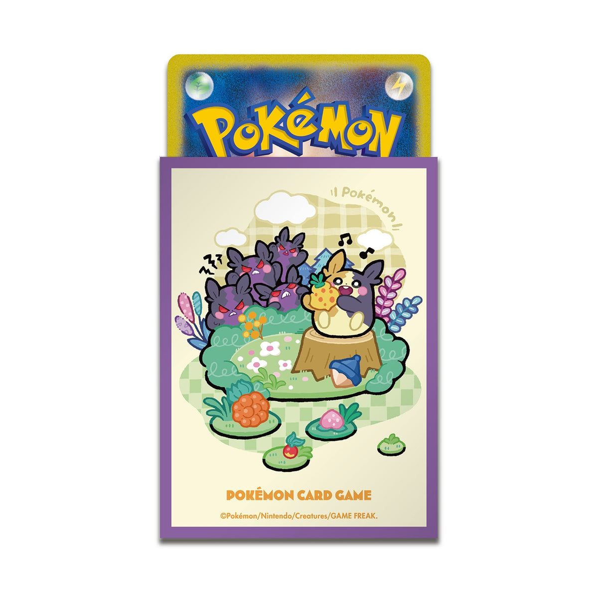 Pokémon Card Game Deck Shield Morpeko Purple