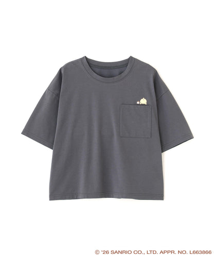 Pompompurin Collaboration Pocket T-Shirt - Charcoal