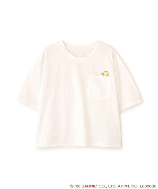 Pompompurin Collaboration Pocket T-Shirt - Off White