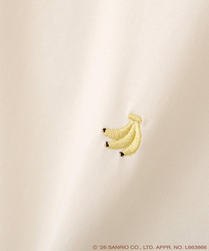 Pompompurin Embroidered T-Shirt - Off White
