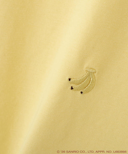 Pompompurin Embroidered T-Shirt - Yellow