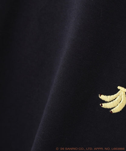 Pompompurin Embroidered T-Shirt - Navy