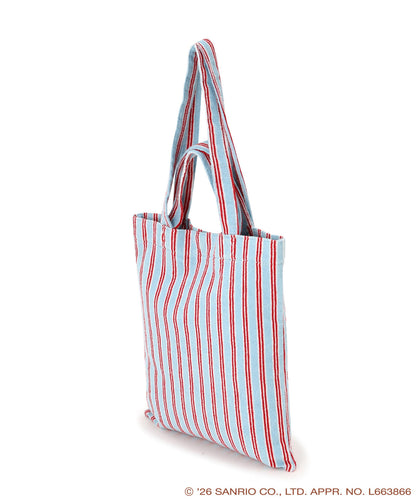 Pompompurin Vintage-Look Pile Tote Bag - Blue Base