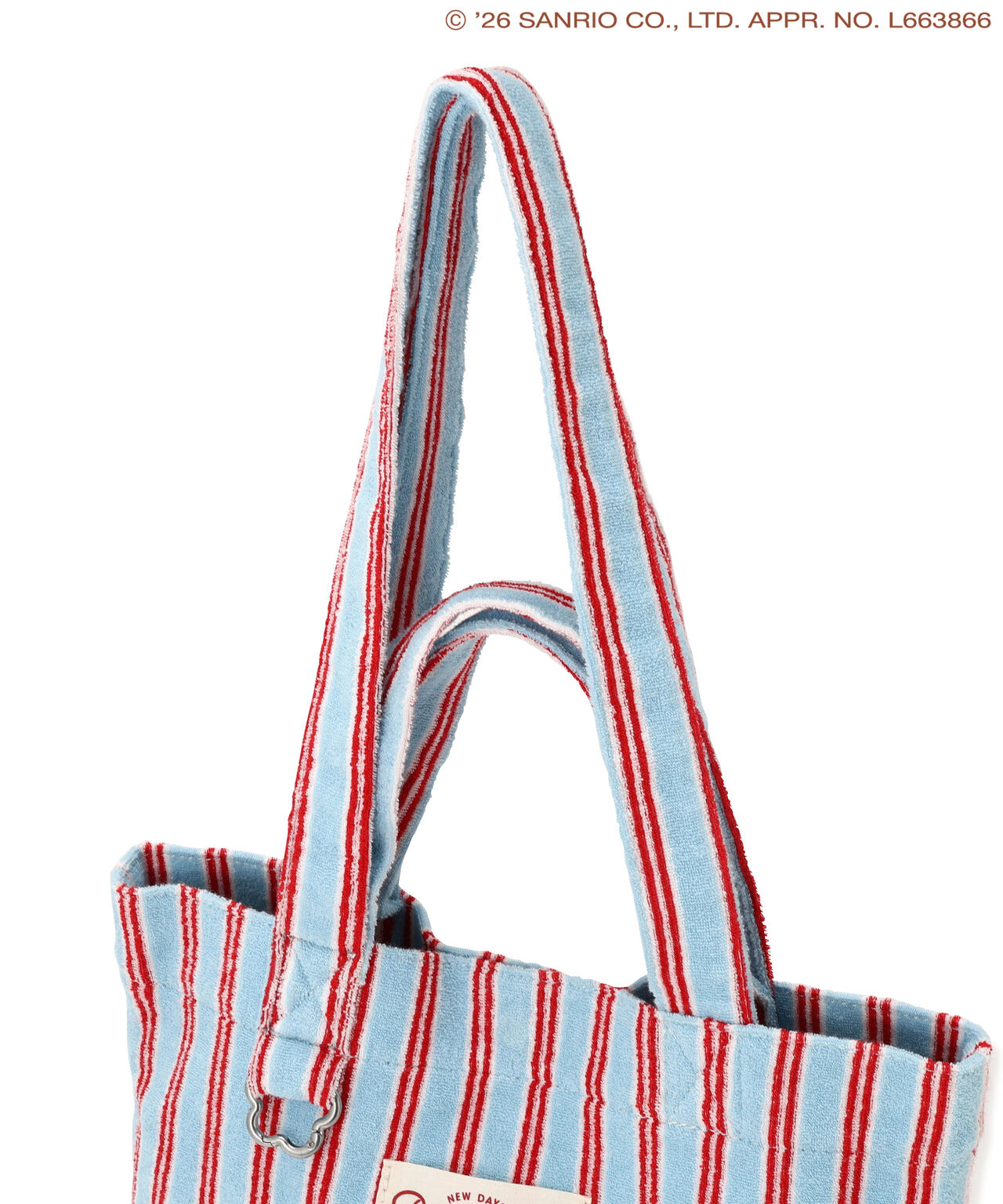 Pompompurin Vintage-Look Pile Tote Bag - Blue Base