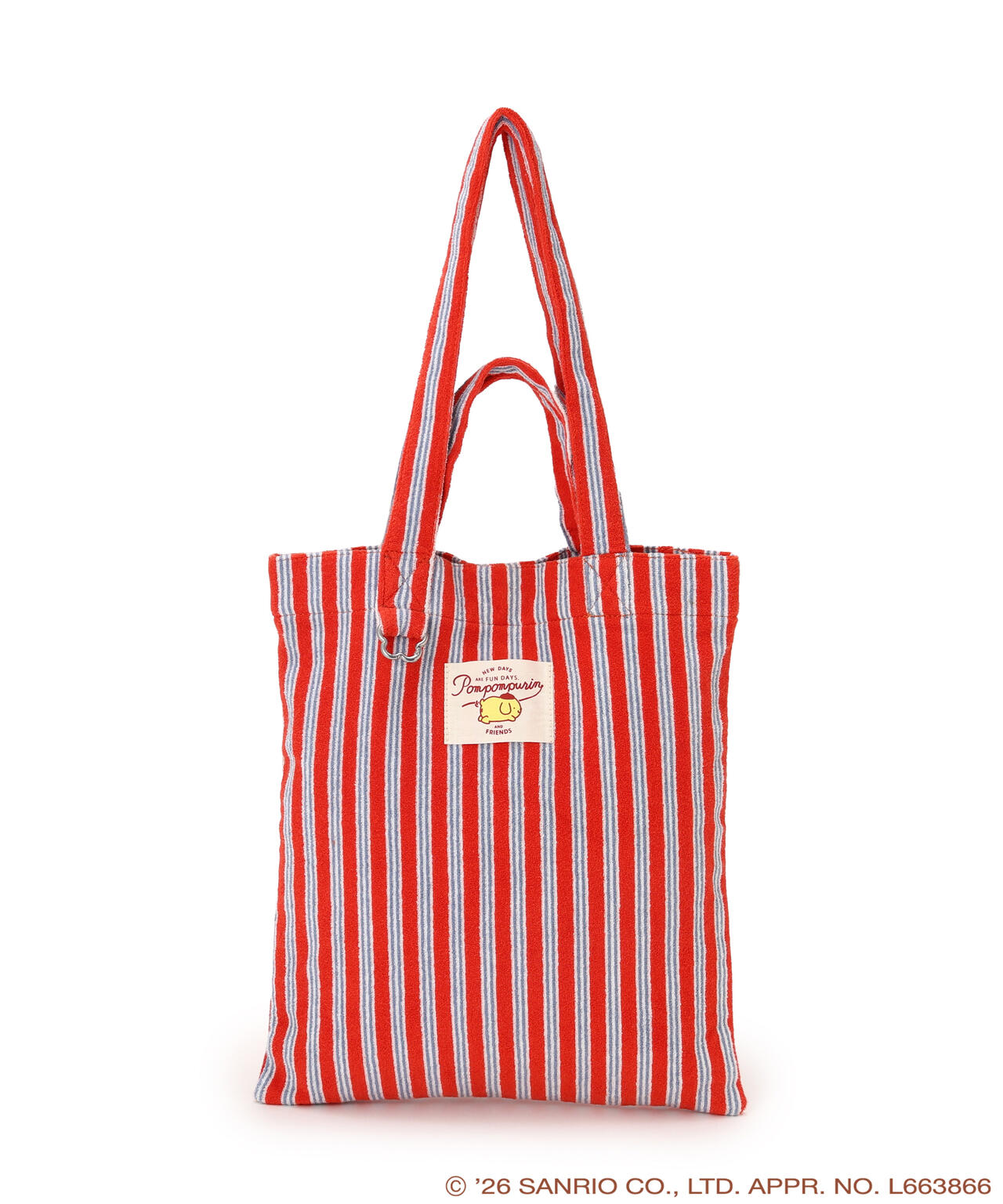 Pompompurin Vintage-Look Pile Tote Bag - Orange Base