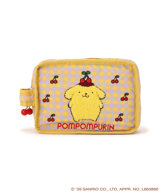 Pompompurin Big Multi Pouch - Lavender