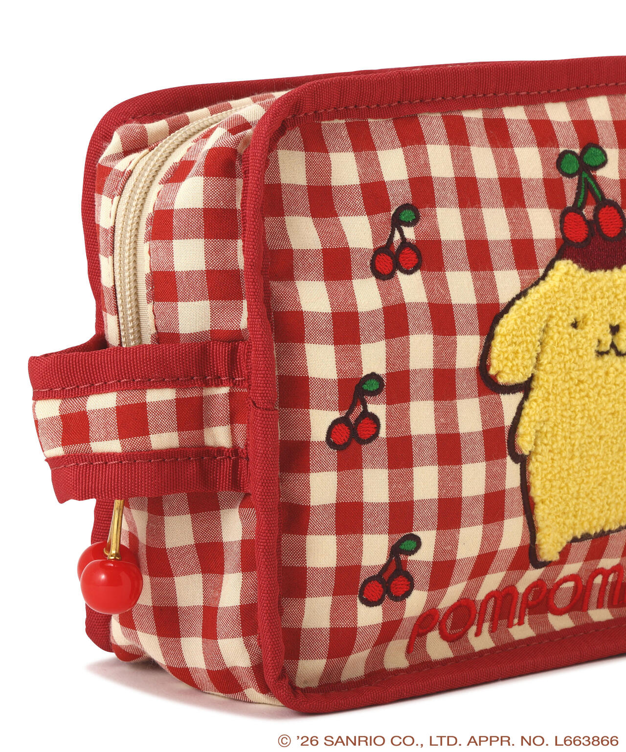 Pompompurin Big Multi Pouch - Red