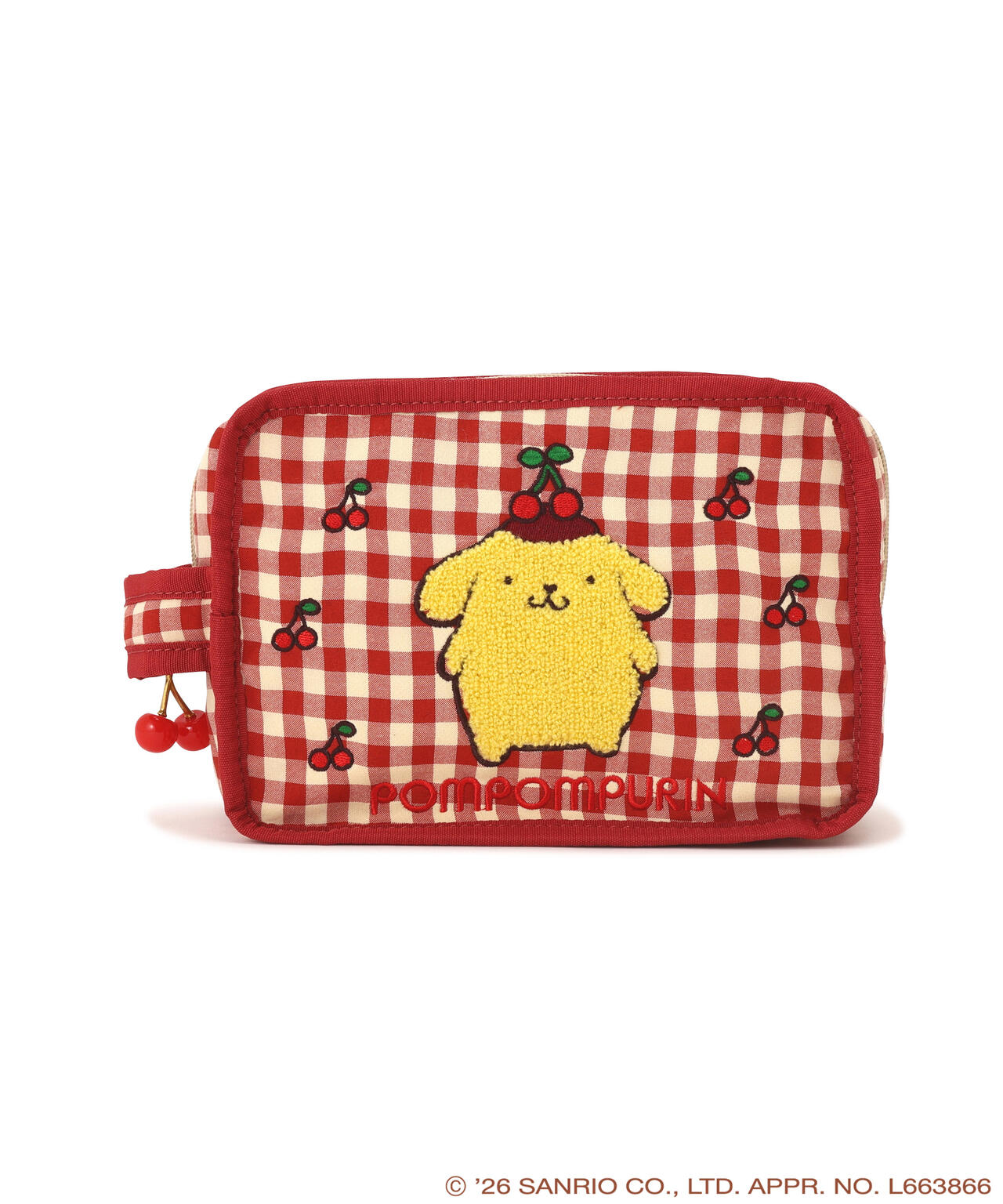 Pompompurin Big Multi Pouch - Red
