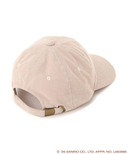Pompompurin Embroidered Corduroy Cap – Oatmeal
