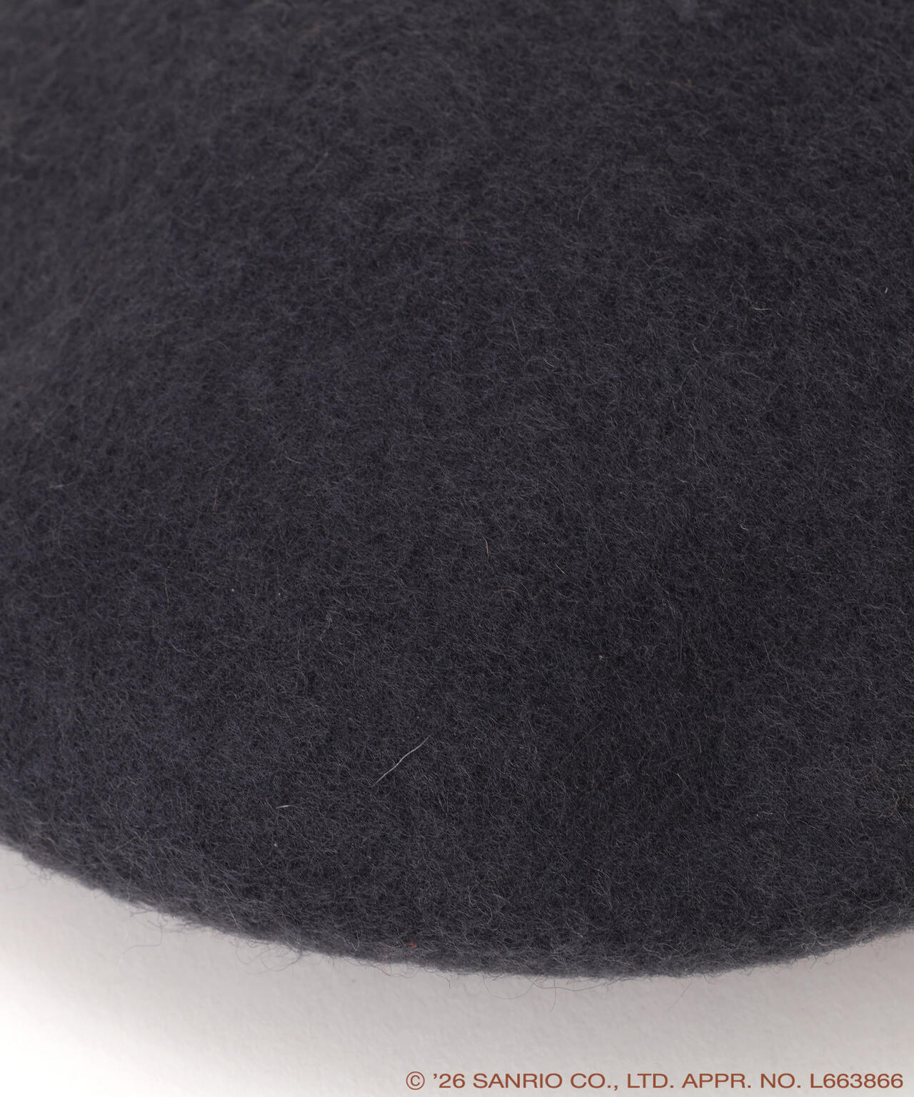 Pompompurin Logo Embroidered Beret – Charcoal