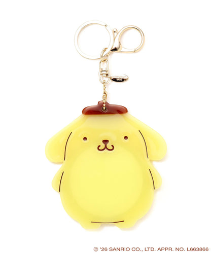 Pompompurin x NATURAL BEAUTY BASIC Slide Mirror Charm