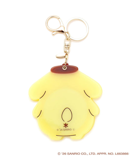 Pompompurin x NATURAL BEAUTY BASIC Slide Mirror Charm