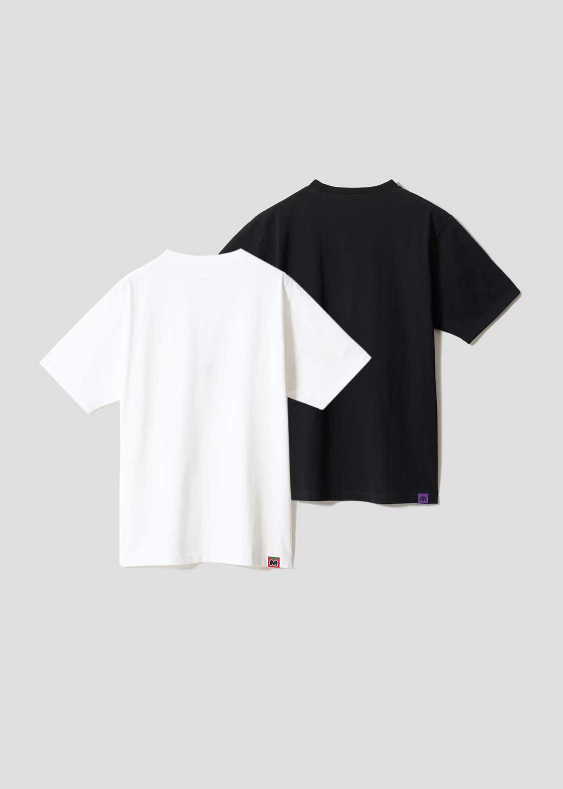 [預購優截止3月5日] Graniph x Kirby｜Kirby & Meta Knight 2-Pack Icon T-Shirt (Black)