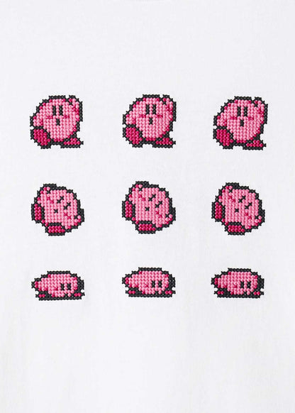 [預購優截止3月5日] Graniph x Kirby｜Clear Dance Big Silhouette T-Shirt (White)