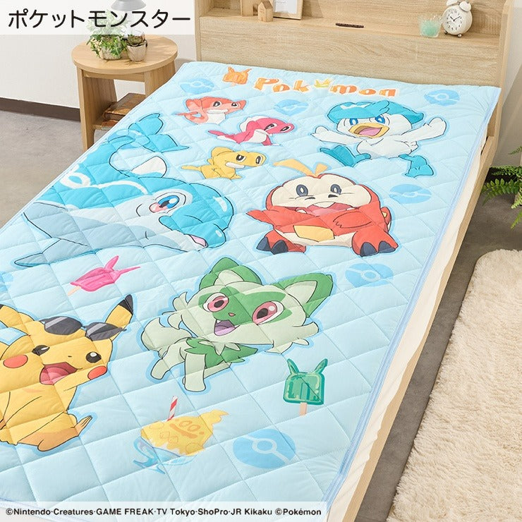 Japan｜Pokémon Pikachu & Friends Single Mattress Pad
