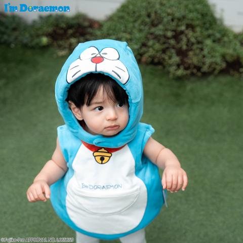 I'm Doraemon Hat + Romper Set