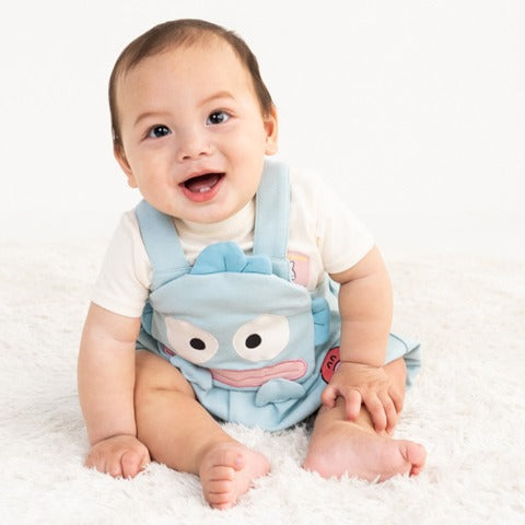 Sanrio Hangyodon Face Overall Romper