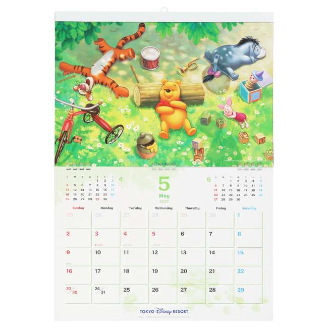 Tokyo Disney Resort 2027 Wall Calendar