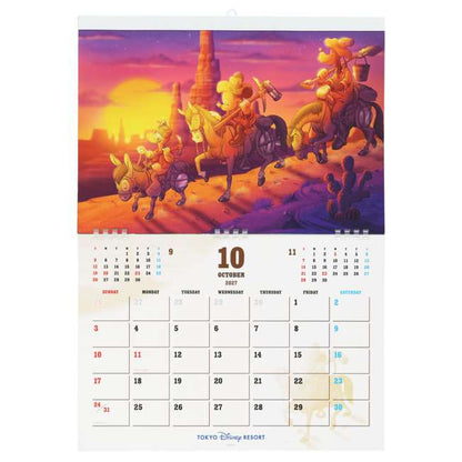 Tokyo Disney Resort 2027 Wall Calendar