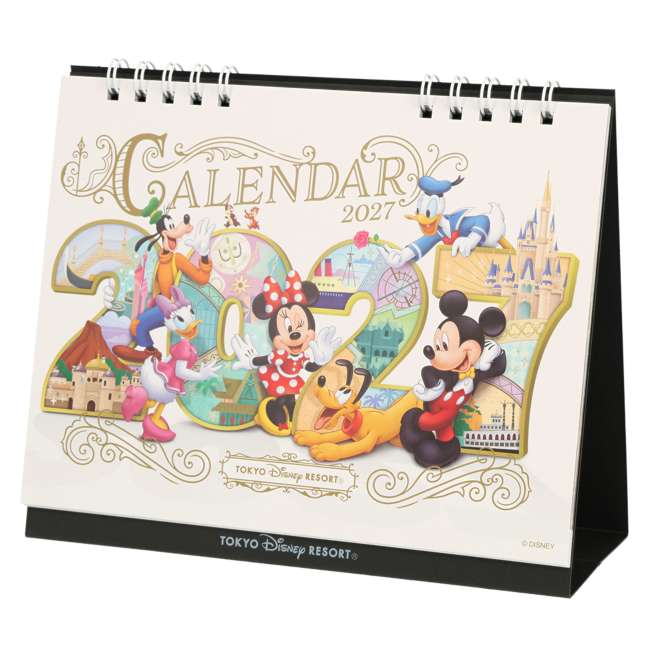 Tokyo Disney Resort 2027 Desk Calendar