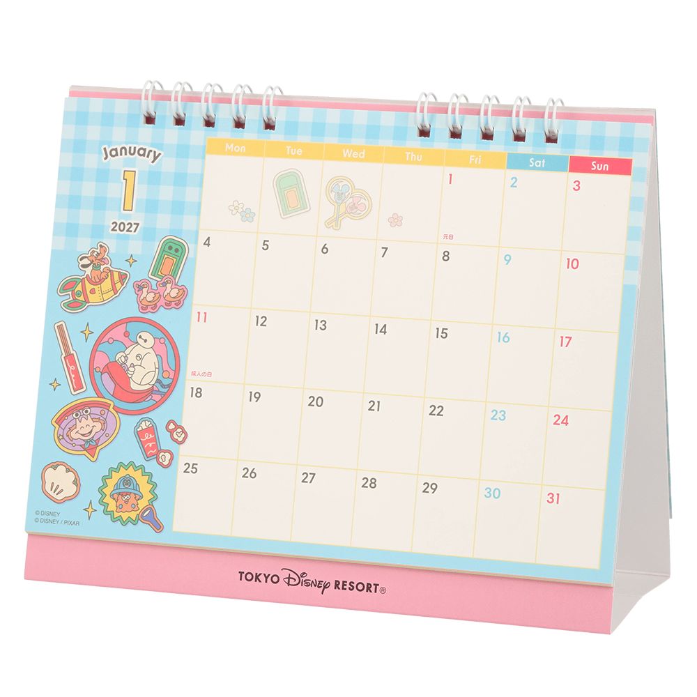 Mickey Mouse & Friends 2027 Desk Calendar