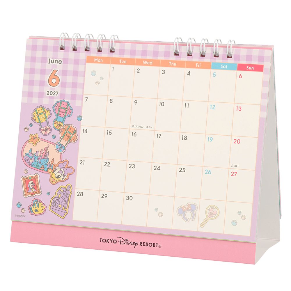 Mickey Mouse & Friends 2027 Desk Calendar