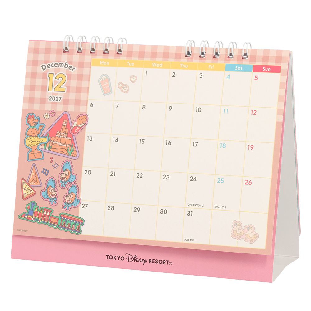 Mickey Mouse & Friends 2027 Desk Calendar