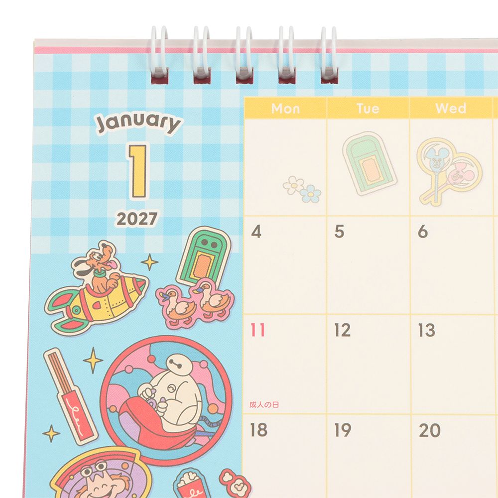 Mickey Mouse & Friends 2027 Desk Calendar