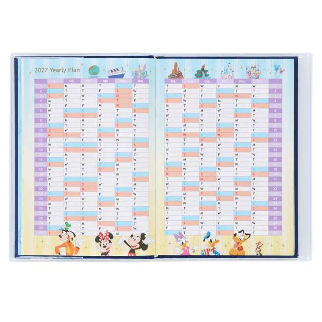 Tokyo Disney Resort 2027 Schedule Book