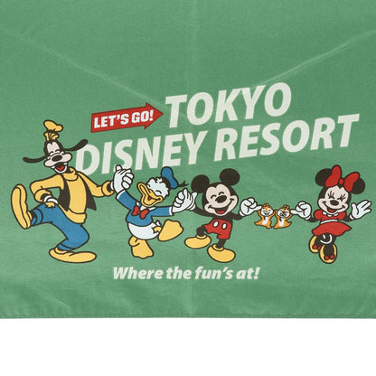 Mickey Mouse & Friends All-Weather Folding Umbrella