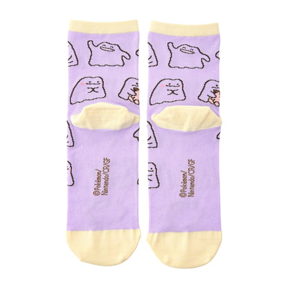 Pokémon Ditto Different Moods Crew Socks