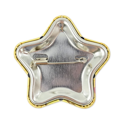 PokéPeace Sports Pikachu & Tandemaus Star-Shaped Pin Badge Set - image 3
