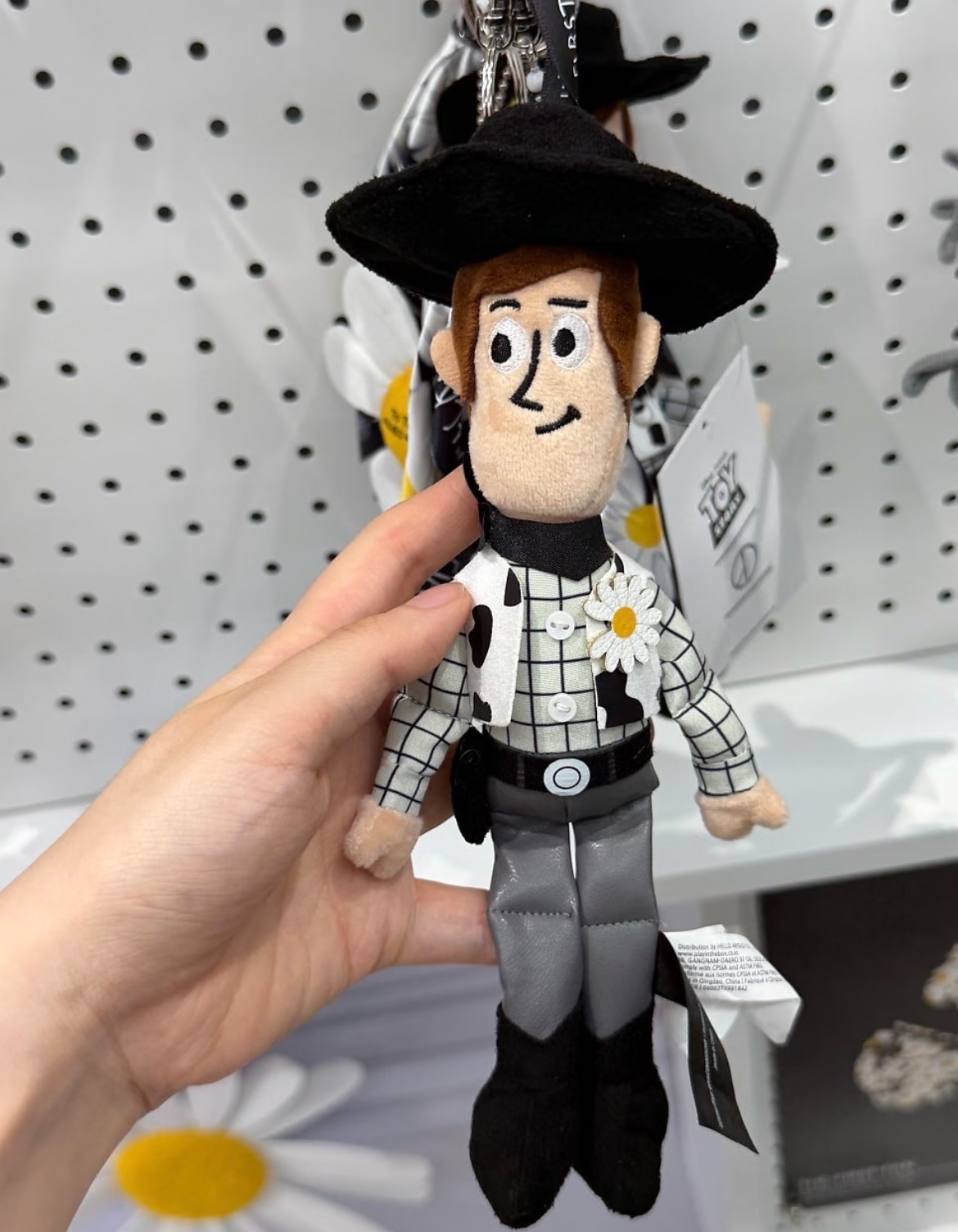 Korea Exclusive｜Toy Story x Peaceminusone Plush Key Ring Woody/Jessie