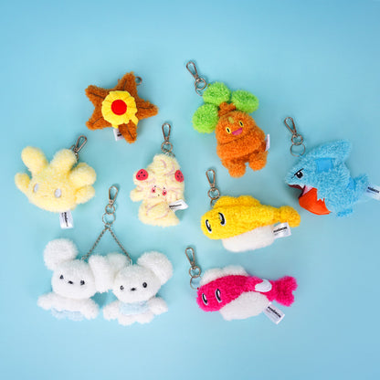 Korea Exclusive｜ Pokémon Staryu Flat Plush Keychain
