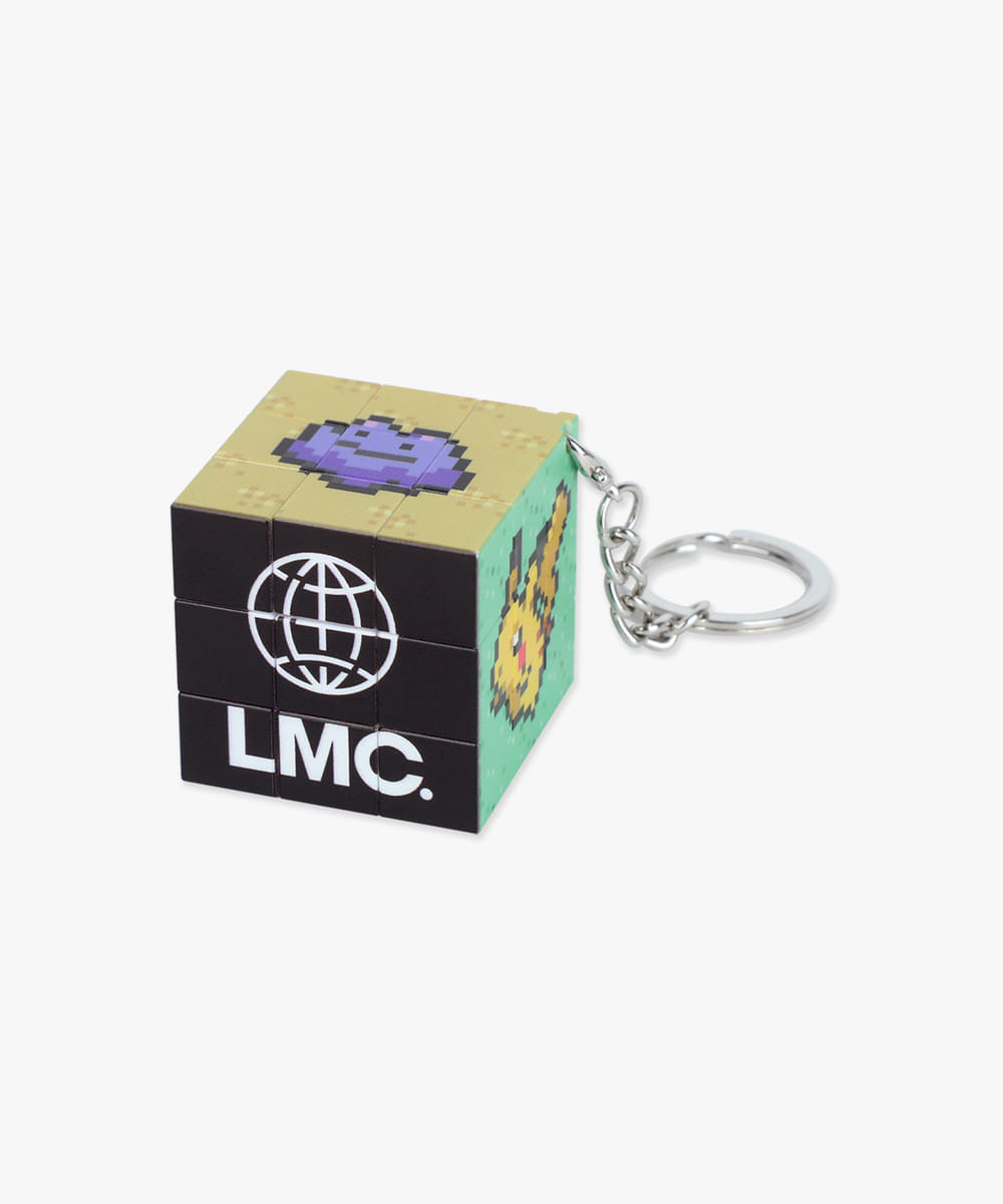 Pokémon Pixel Art Cube Keyring Mix