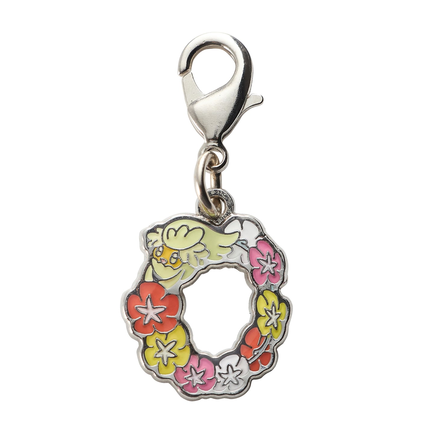 Pokémon Comfey National Pokédex Metal Charm