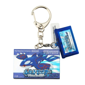 Pokémon Package & Cartridge Keychain Collection 1996-2002