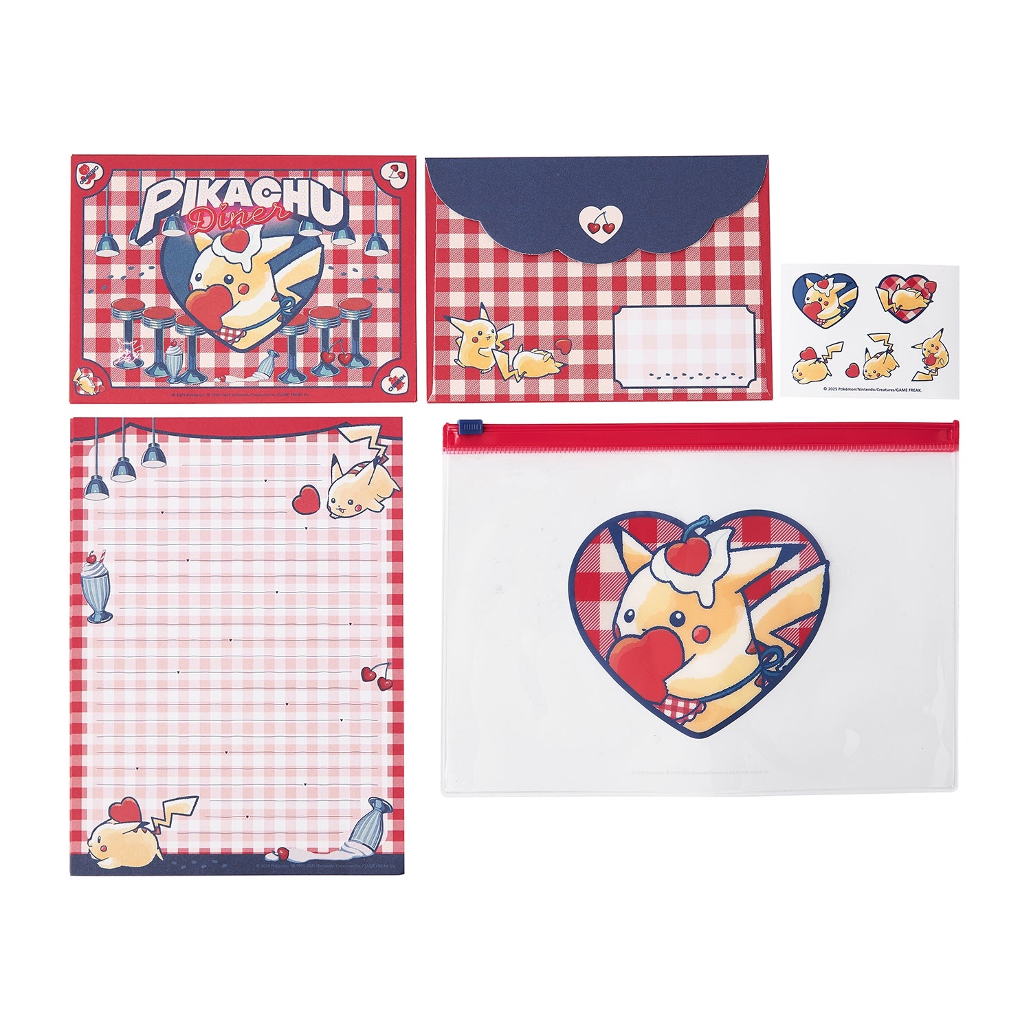 Pokémon Pikachu Diner Letter Set