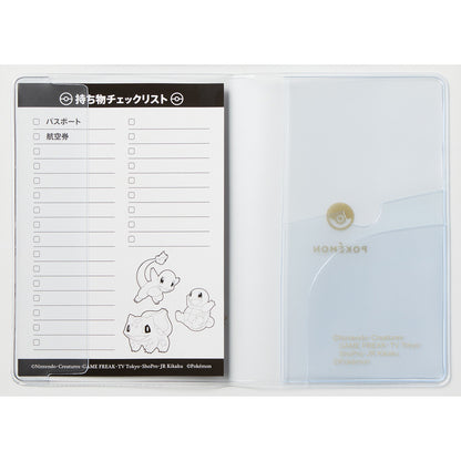 Pokémon Venusaur Charizard Blastoise Clear Passport Cover